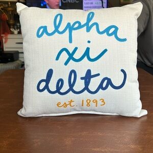Alpha Xi Delta Pillow